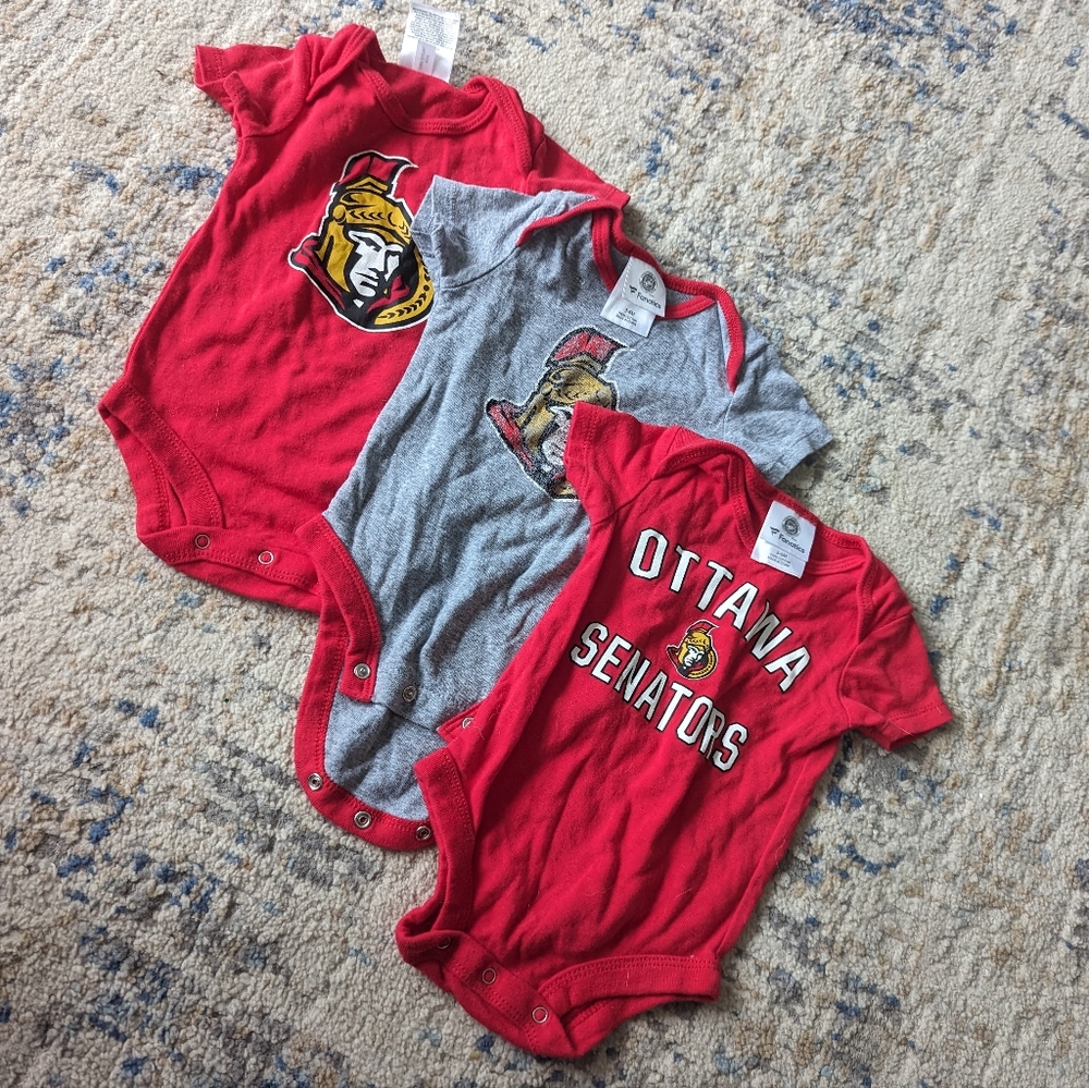 NHL - Ottawa Senators Baby Onesies